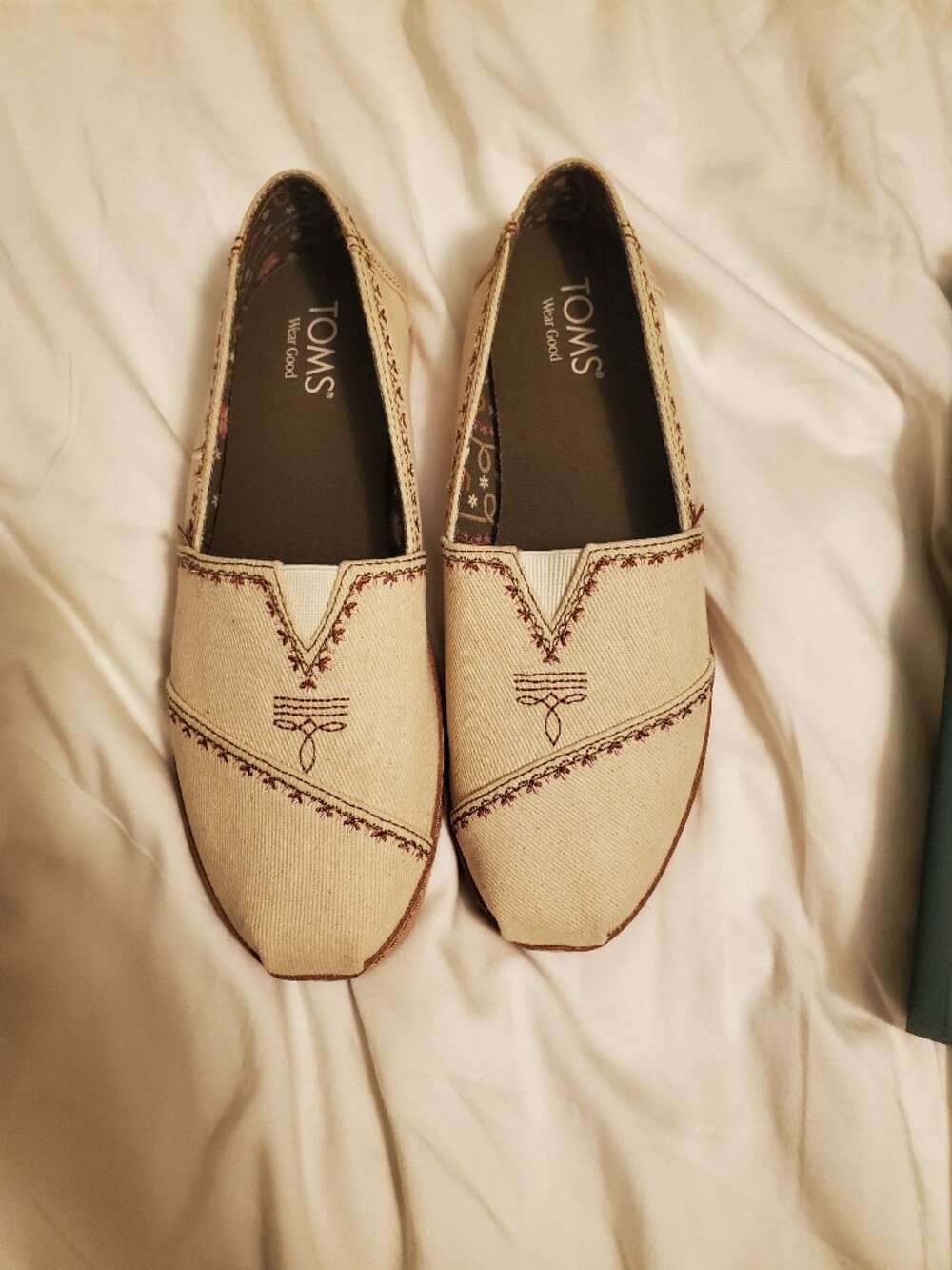 Toms Alpargata Leather Wrap 8.5